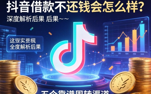 抖音借款不还钱会怎么样？深度解析后果及五个靠谱周转渠道