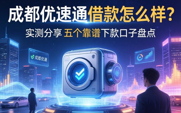 成都优速通借款怎么样？实测分享与五个靠谱下款口子盘点