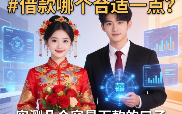 彩礼和借款哪个合适一点？实测几个容易下款的口子
