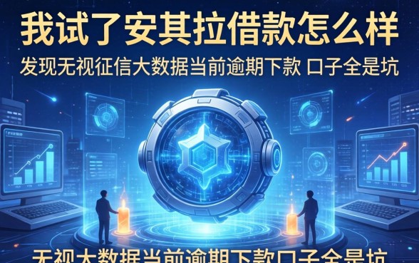 我试了安其拉借款怎么样，发现无视征信大数据当前逾期下款的口子全是坑
