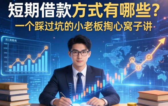 短期借款方式有哪些？一个踩过坑的小老板掏心窝子讲