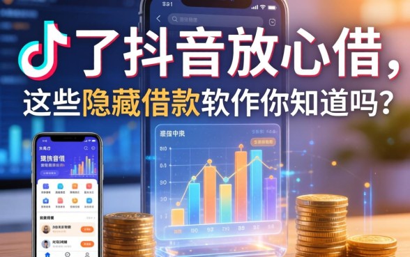 除了抖音放心借，这些隐藏的借款软件你知道吗？