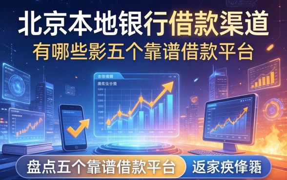 北京本地银行借款渠道有哪些？盘点五个靠谱借款平台