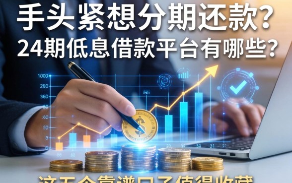 手头紧想分期还款？24期低息借款平台有哪些？这五个靠谱口子值得收藏