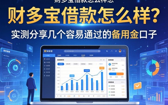 财多宝借款怎么样？实测分享几个容易通过的备用金口子