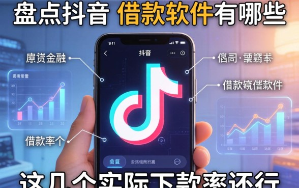 盘点抖音上借款软件有哪些，这几个实际下款率还行
