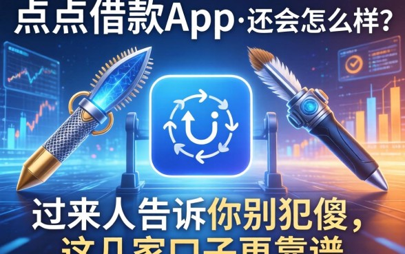 点点借款app不还会怎么样？过来人告诉你别犯傻，这几家口子更靠谱