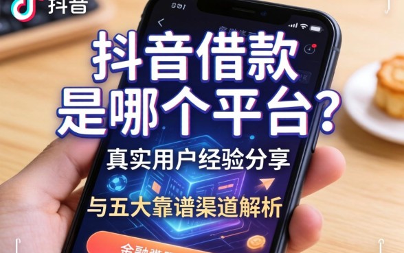 抖音上借款是哪个平台？真实用户经验分享与五大靠谱渠道解析