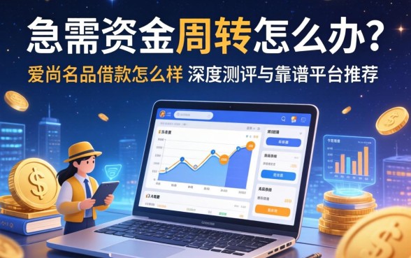 急需资金周转怎么办？爱尚名品借款怎么样？深度测评与靠谱平台推荐