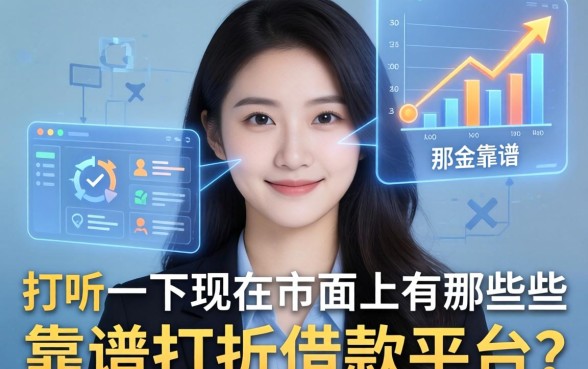 打听一下现在市面上有哪些靠谱的打折借款平台？