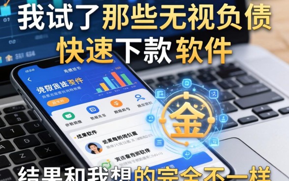 我试了那些无视负债快速下款的软件，结果和我想的完全不一样