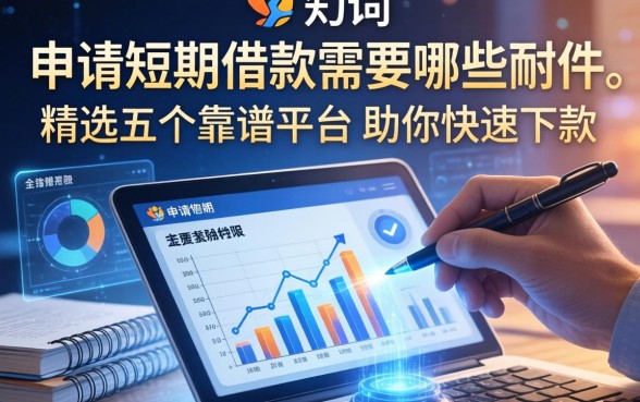 申请短期借款需要哪些附件？精选五个靠谱平台助你快速下款