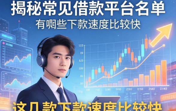 揭秘常见借款平台名单有哪些，这几款下款速度比较快