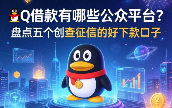 qq借款有哪些公众平台？盘点五个不查征信的好下款口子