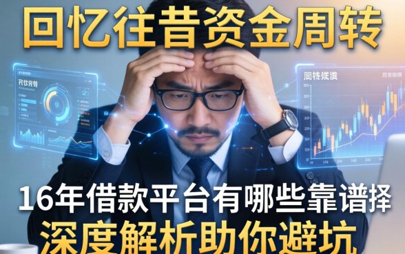 回忆往昔资金周转困境，16年借款平台有哪些靠谱选择？深度解析助你避坑