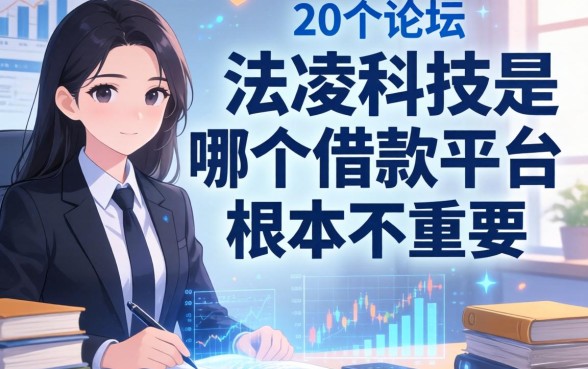 我翻了20个论坛，发现法凌科技是哪个借款平台根本不重要