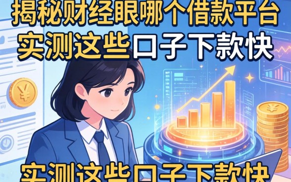 揭秘财经眼是哪个借款平台，实测这些口子下款快