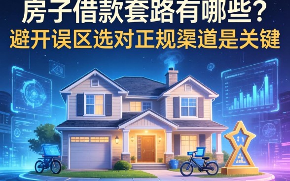 房子借款套路有哪些？避开误区选对正规渠道是关键
