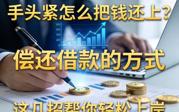 手头紧怎么把钱还上？偿还借款的方式有哪些，这几招帮你轻松上岸