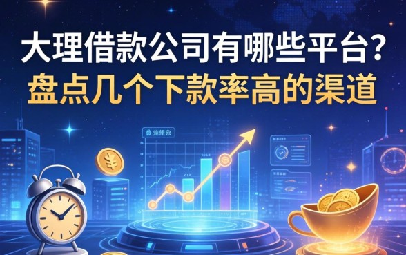 大理借款公司有哪些平台？盘点几个下款率高的渠道