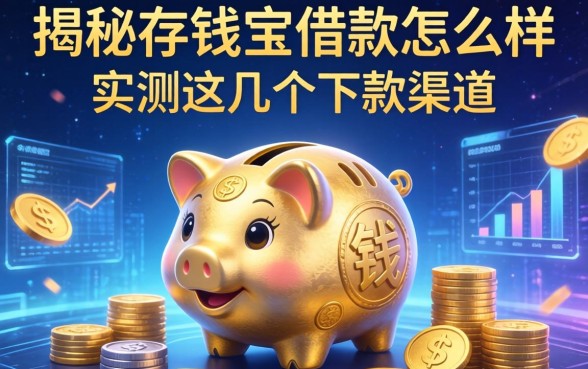 揭秘存钱宝借款怎么样，实测这几个下款渠道