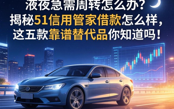 深夜急需周转怎么办？揭秘51信用管家借款怎么样，这五款靠谱替代品你知道吗？