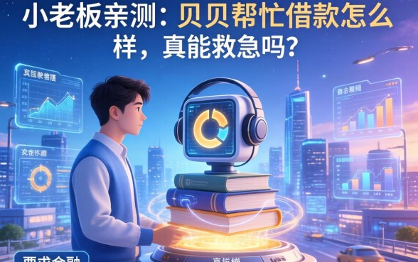 小老板亲测：贝贝帮忙借款怎么样，真能救急吗？