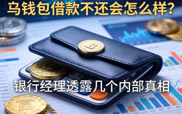u钱包借款不还会怎么样？银行经理透露几个内部真相