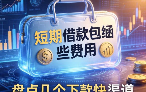 短期借款包涵哪些费用？盘点几个下款快的渠道