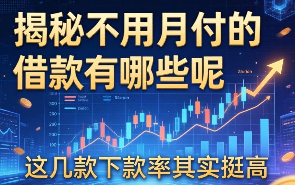 揭秘不用月付的借款有哪些呢，这几款下款率其实挺高