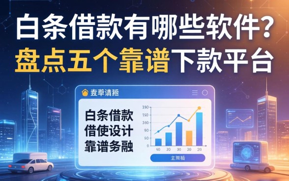 白条借款有哪些软件？盘点五个靠谱下款平台