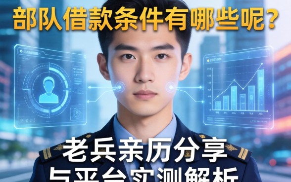 部队借款条件有哪些呢？老兵亲历分享与平台实测解析