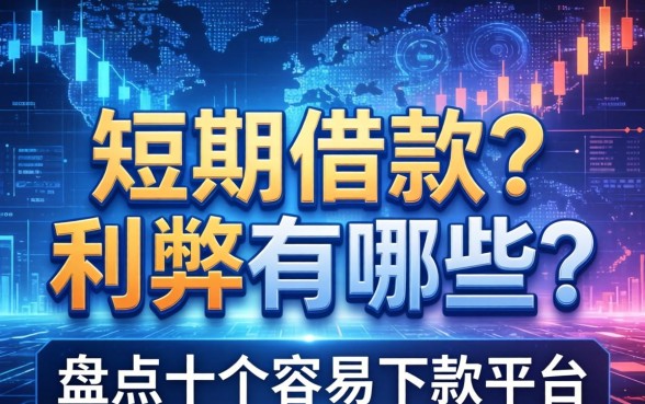 短期借款利弊有哪些？盘点十个容易下款的平台