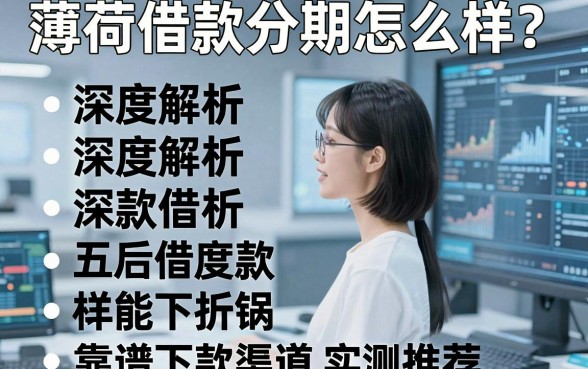 薄荷借款分期怎么样？深度解析及五个靠谱下款渠道实测推荐