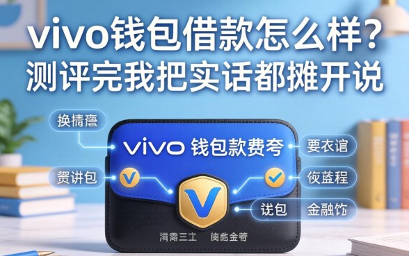 vivo钱包借款怎么样？测评完我把实话都摊开说