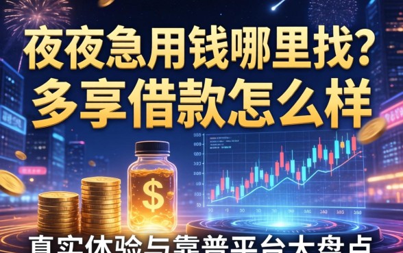 深夜急用钱哪里找？多享借款怎么样？真实体验与靠谱平台大盘点