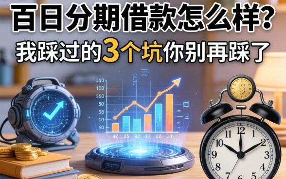 百日分期借款怎么样？我踩过的3个坑你别再踩了