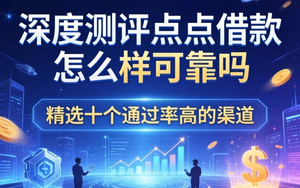 深度测评点点借款怎么样可靠吗，精选十个通过率高的渠道