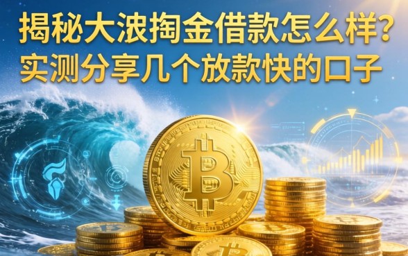 揭秘大浪掏金借款怎么样：实测分享几个放款快的口子