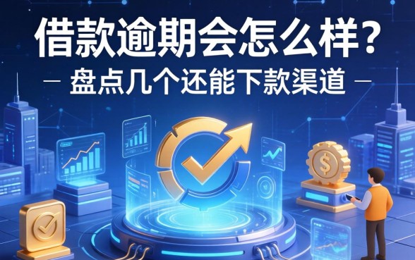 app借款逾期会怎么样？盘点几个还能下款的渠道