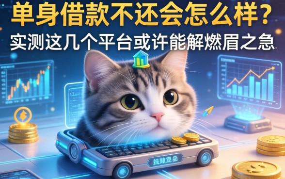 单身借款不还会怎么样？实测这几个平台或许能解燃眉之急