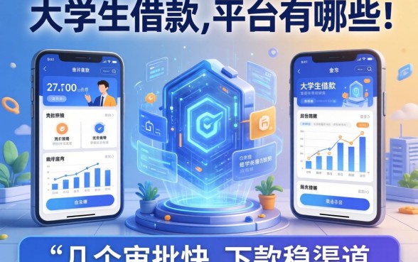 大学生借款的平台有哪些？整理了几个审批快、下款稳的渠道