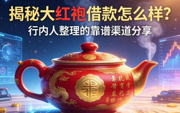揭秘大红袍借款怎么样？行内人整理的靠谱渠道分享