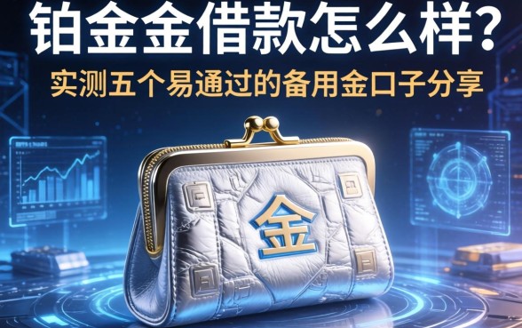 铂金钱包借款怎么样？实测五个易通过的备用金口子分享