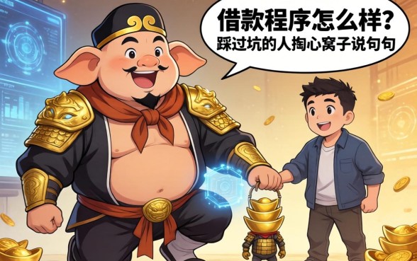 八戒金服借款程序怎么样？一个踩过坑的人掏心窝子说几句