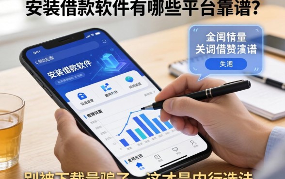 安装借款软件有哪些平台靠谱？别被下载量骗了，这才是内行选法