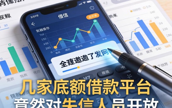 我翻遍了全网，发现这几家底额借款平台竟然对失信人员开放