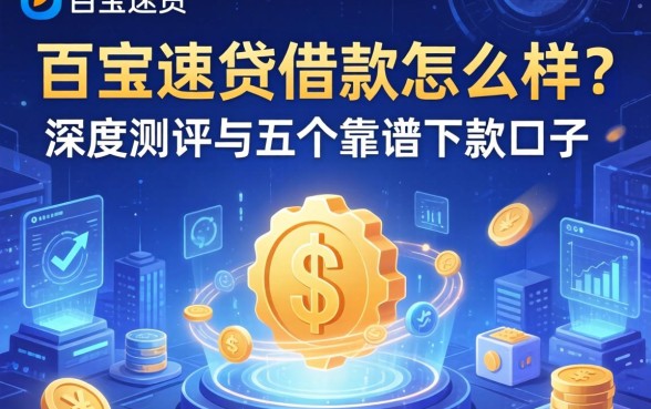 百宝速贷借款怎么样？深度测评与五个靠谱下款口子推荐