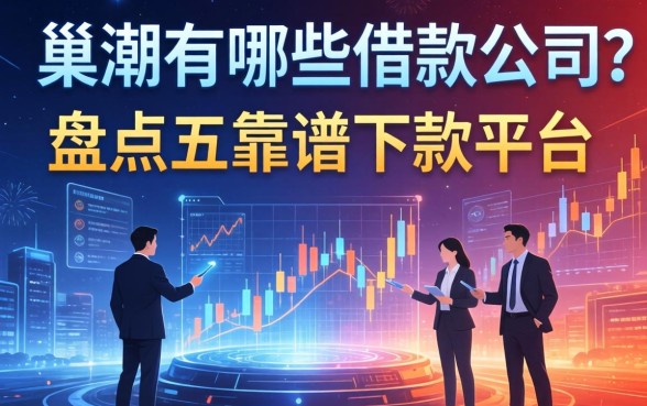 巢湖有哪些借款公司？盘点五个靠谱下款平台