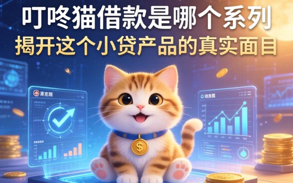 叮咚猫借款是哪个系列？揭开这个小贷产品的真实面目